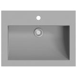 VIDAXL WASHBASIN 600X450X120 MM GREY GREY