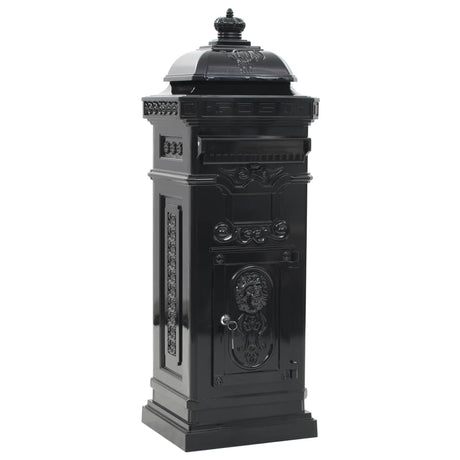 Vidaxl Pilaar Boîte aux lettres Vintage Style Rust - Aluminium résistant
