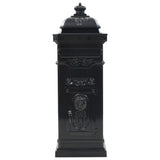 Vidaxl Pilaar Boîte aux lettres Vintage Style Rust - Aluminium résistant