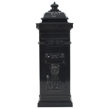 Vidaxl Pilaar Boîte aux lettres Vintage Style Rust - Aluminium résistant