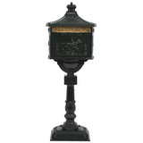 Vidaxl Standing Letter Box Vintage Style Rust - Aluminium résistant