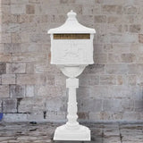 Vidaxl Standing Letter Box Vintage Style Rust - Aluminium résistant