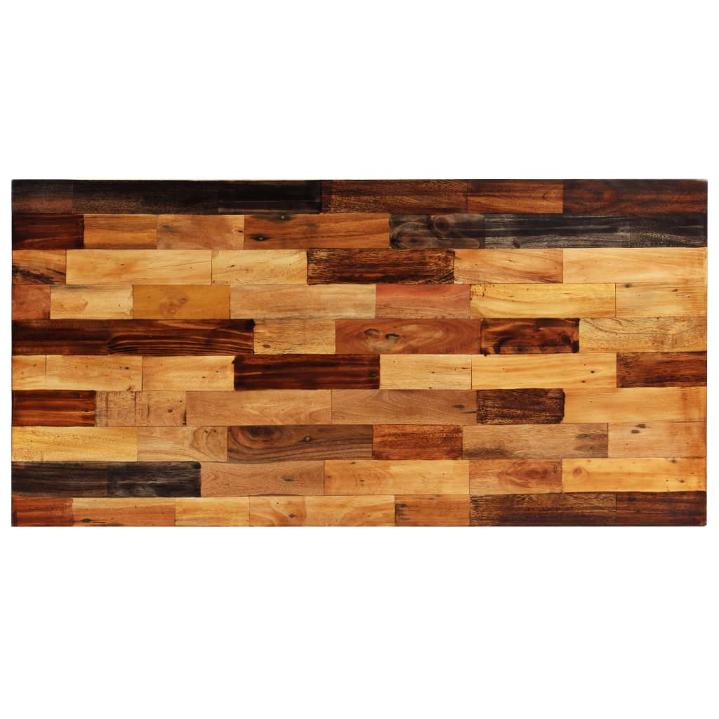 Vidaxl bartafel 120x60x106 cm massief gerecycled hout