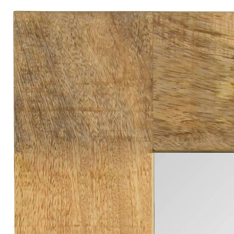 Vidaxl Mirror 50x50 cm en bois de mangue solide
