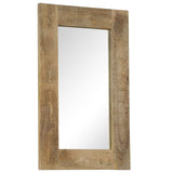 Miroir Vidaxl 50x80 cm Bois de mangue solide
