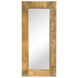 Miroir Vidaxl 50x110 cm Bois de mangue solide