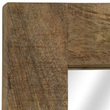 Miroir Vidaxl 50x110 cm Bois de mangue solide