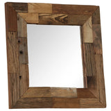 Vidaxl Mirror 50x50 cm solid recycled wood