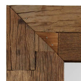 Miroir Vidaxxl 50x110 cm bois massif recyclé