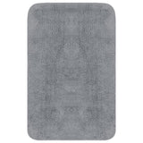 Vidaxl Bathmatting Set Fabric Grigio 3 pezzi