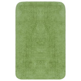 Vidaxl Bathmatting Set Tissu vert 2 parties