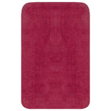 Vidaxl Bathmatting Set Fucsia de 2 piezas