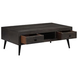 Vidaxl salontafel 100x60x35 cm massief mangohout
