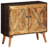Vidaxl dressoir 85x30x75 cm massief mangohout