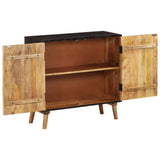 Vidaxl dressoir 85x30x75 cm massief mangohout