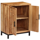 Vidaxl dressoir 60x35x76 cm massief acaciahout bruin