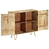 Vidaxl dressoir 80x30x75 cm massief mangohout