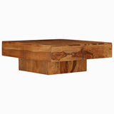Vidaxl salontafel 80x80x30 cm massief acaciahout