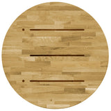 Vidaxl tafelblad rond 23 mm 500 mm massief eikenhout