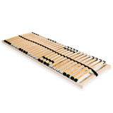 Vidaxl lattenbodem met 28 latten 7 zones 80x200 cm