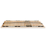 Vidaxl lattenbodem met 28 latten 7 zones 90x200 cm