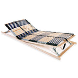 Vidaxl lattenbodem met 42 latten 7 zones 80x200 cm