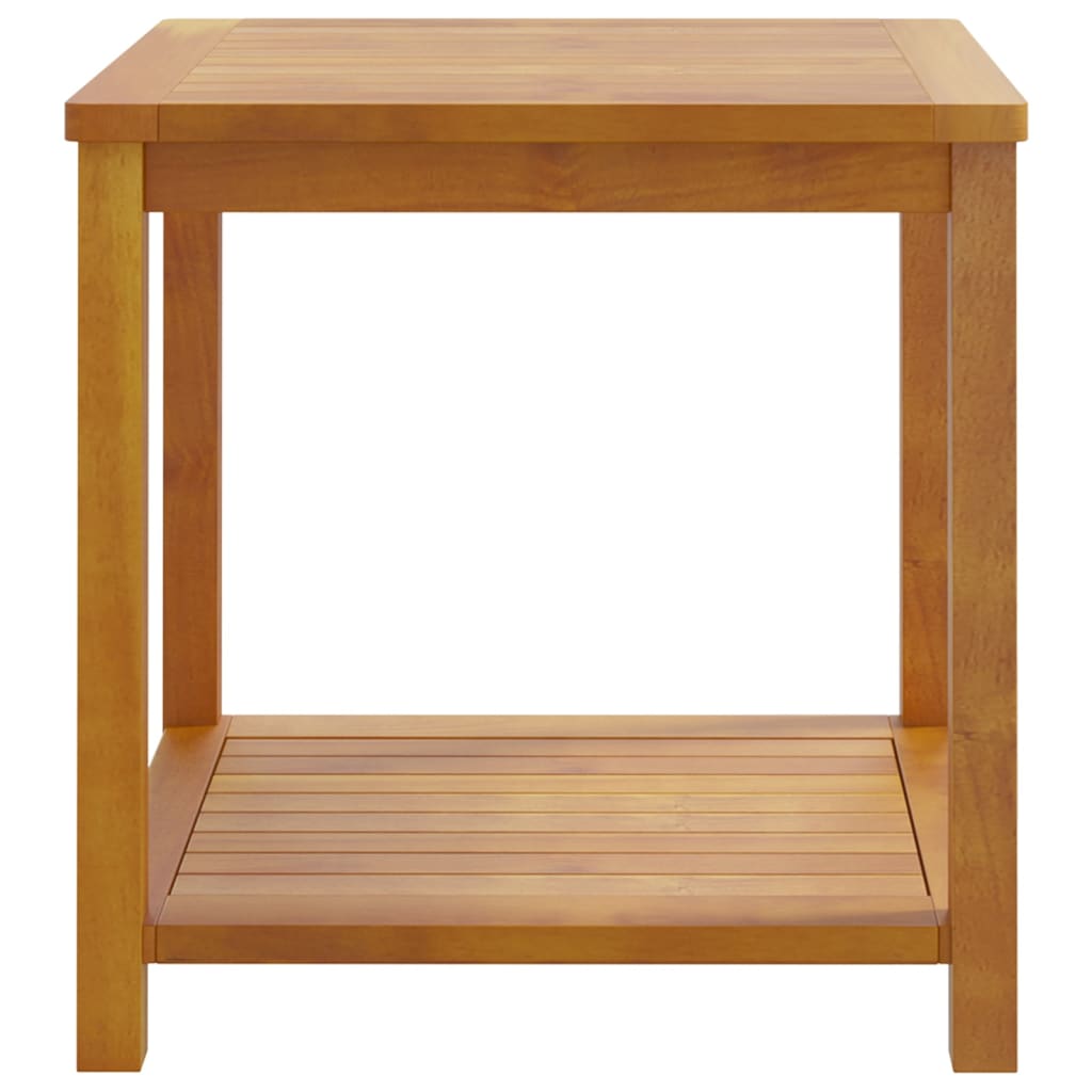 Vidaxl bijzettafel 45x45x45 cm massief acaciahout
