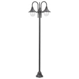Vidaxl Pale Lighting Garden E27 220 cm Bronze en aluminium 3 pièces