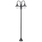 Vidaxl Pale Lighting Garden E27 220 cm Bronze en aluminium 3 pièces