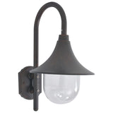 Vidaxl Garden Wall Lampe E27 42 cm Bronze en aluminium