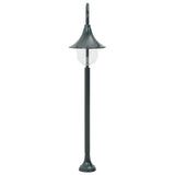 Vidaxl jardin d'éclairage pâle E27 120 cm en aluminium vert foncé
