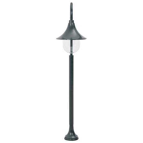 Vidaxl jardin d'éclairage pâle E27 120 cm en aluminium vert foncé