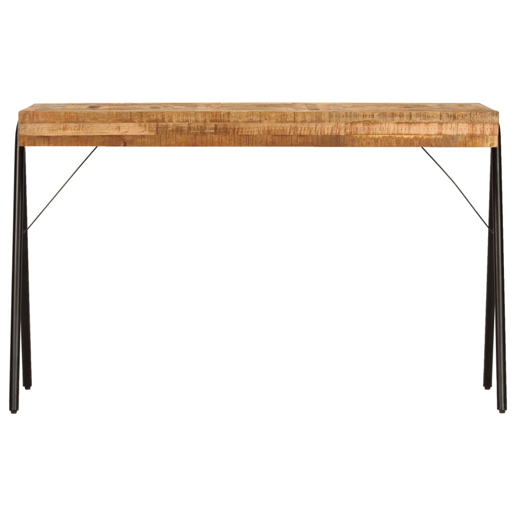 Vidaxl schrijftafel 118x50x75 cm massief mangohout