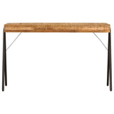 Vidaxl schrijftafel 118x50x75 cm massief mangohout