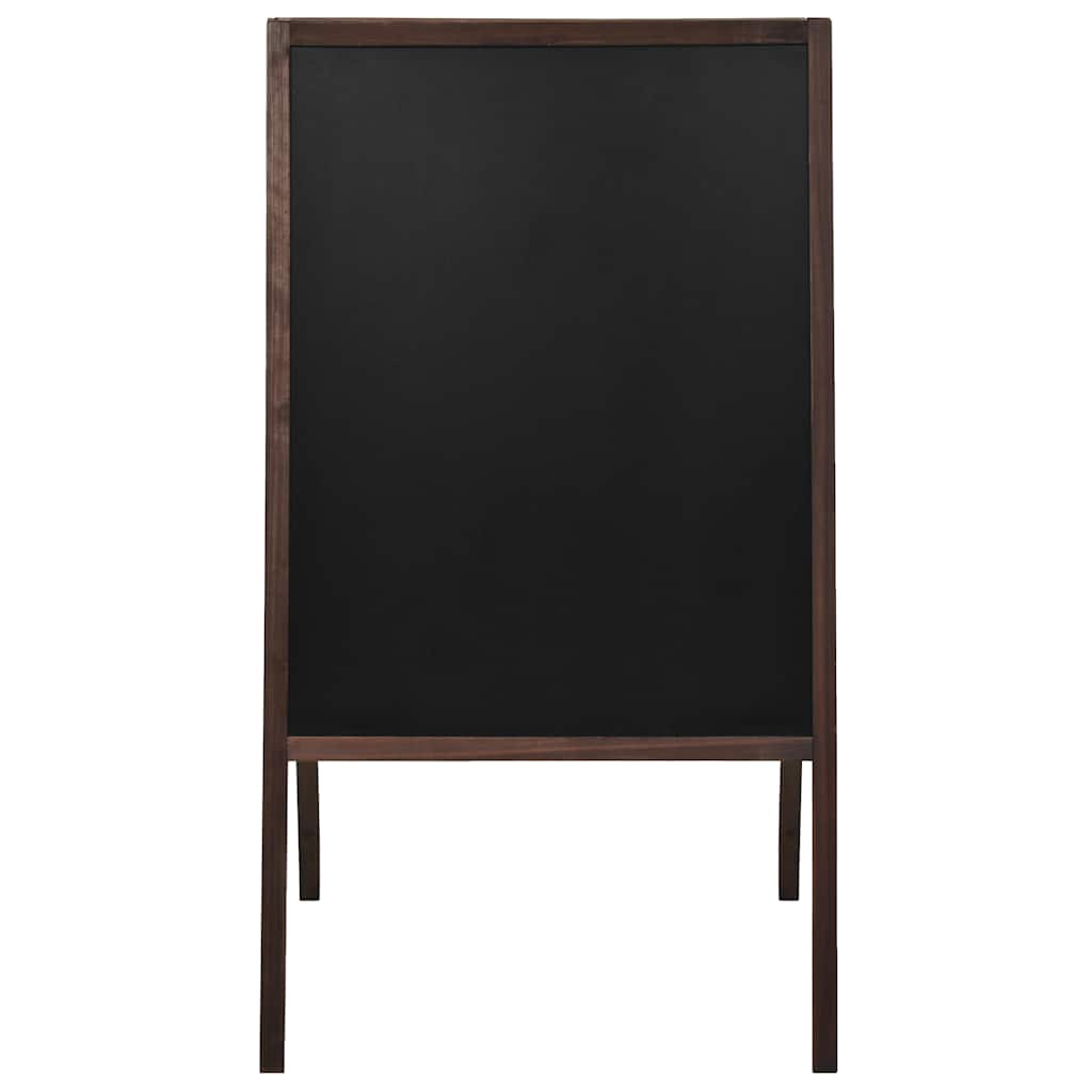 Vidaxl Chalkboard Double -Tided Detaided 60x80 cm Cedar Wood