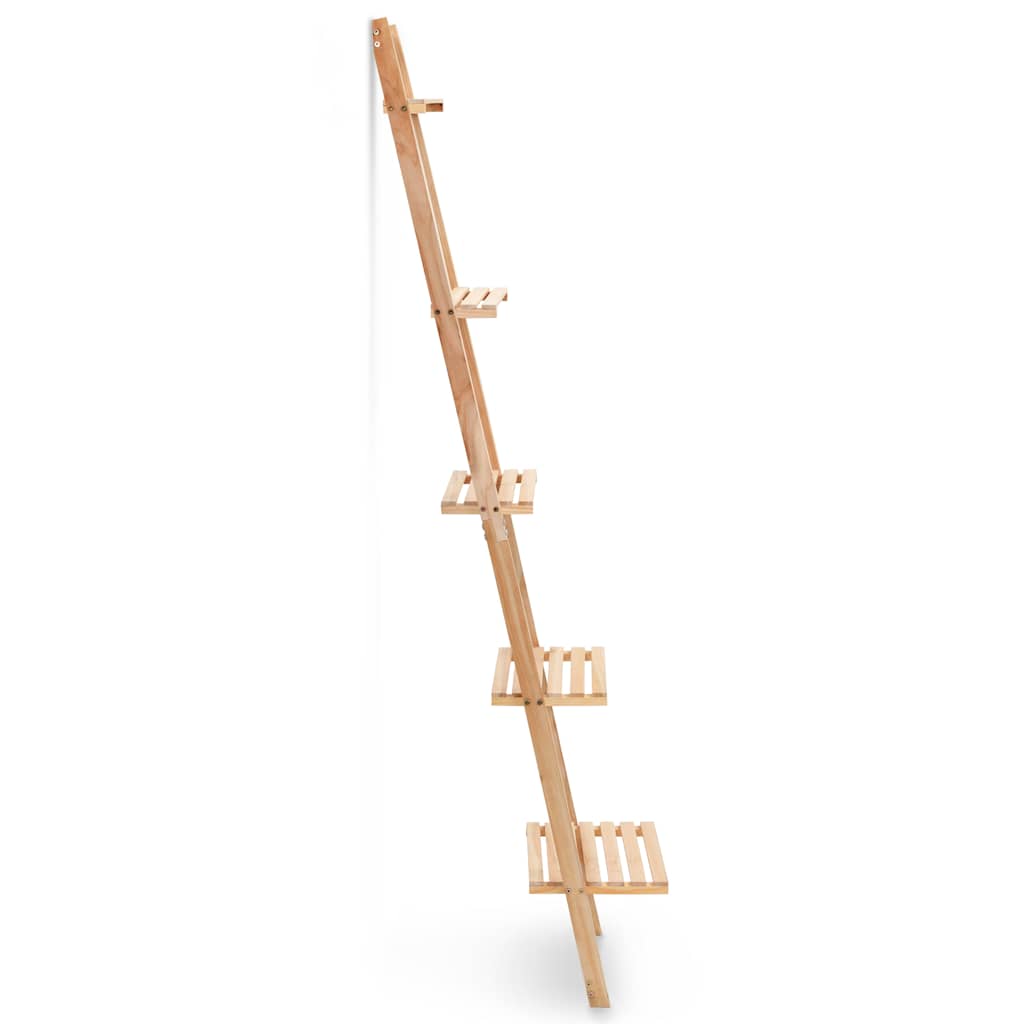 Vidaxl wandrek ladder 41,5x30x176 cm cederhout