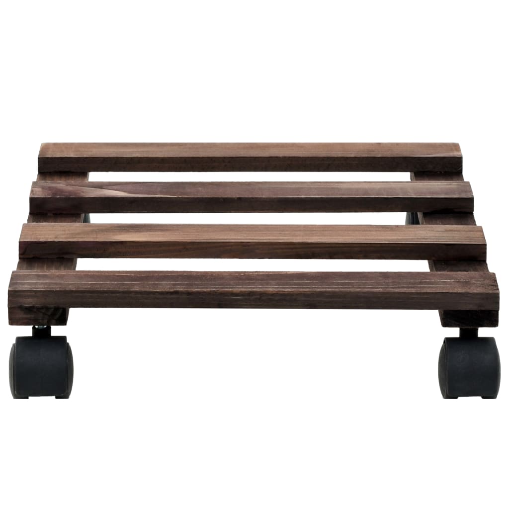 Vidaxl Rouleaux de plantes 4 ST 25x25 cm Bois de cèdre