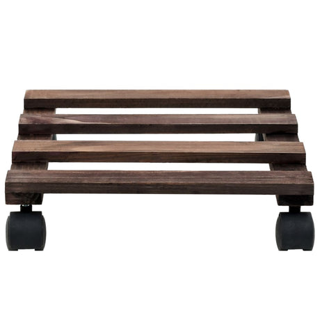 Vidaxl Rouleaux de plantes 4 ST 25x25 cm Bois de cèdre