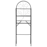 VidaXL Bathroom rack 60x33x174 cm Black