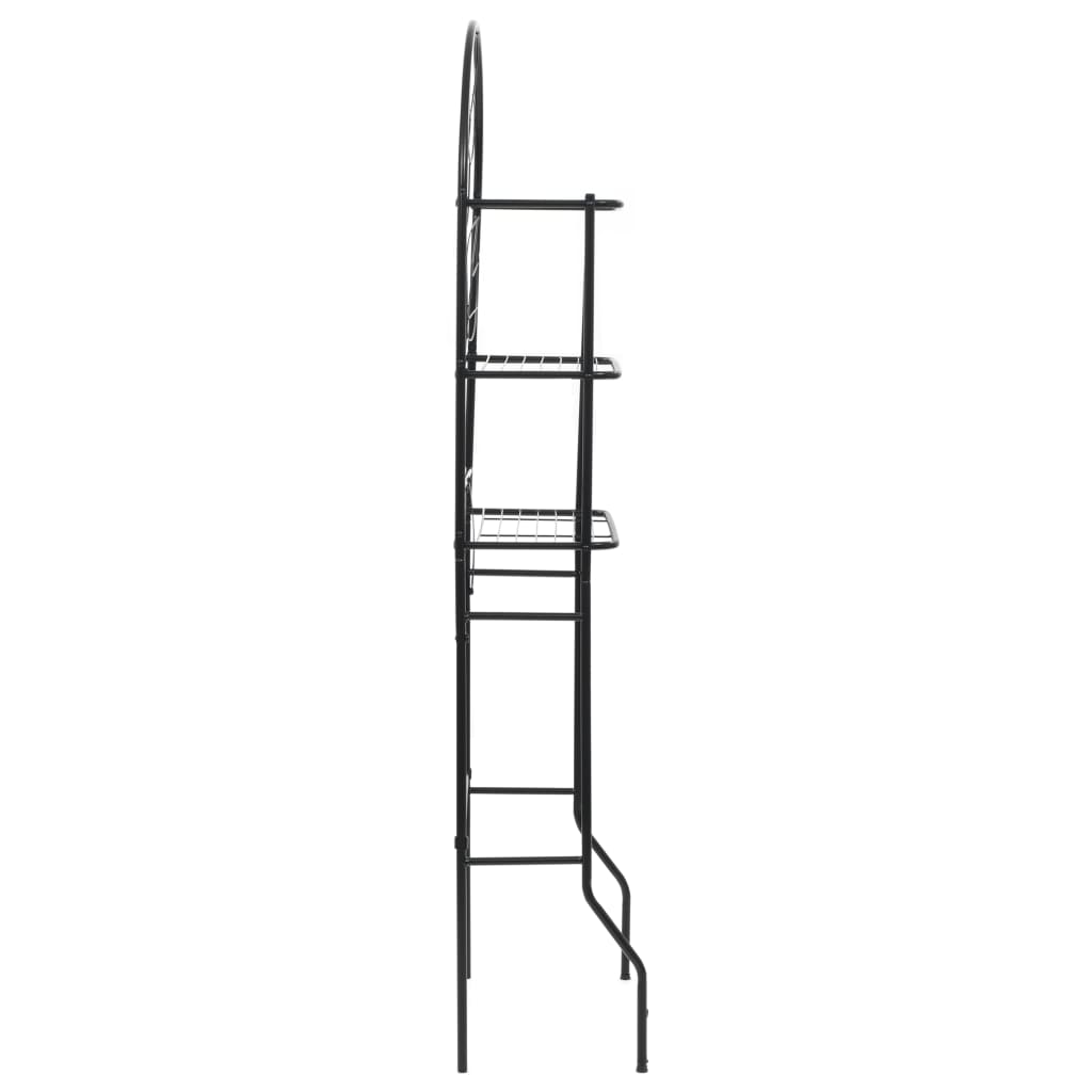 Vidaxl Bathom Rack 60x33x174 cm negro