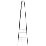 Vidaxl Relling Rack 59x35x150 cm Negro