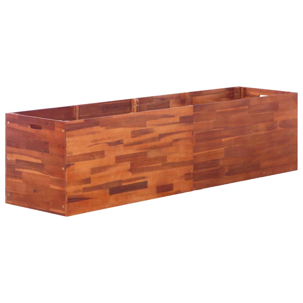 Vidaxl Planter je dvignil 200x50x50 cm acaciahout