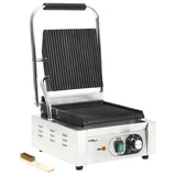 Vidaxl Paninii Grill gromed 1800 w 31x30,5x20 cm Edelstol