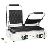 VidaXL grill panini double rainure 3600 w 57x30,5x20 cm
