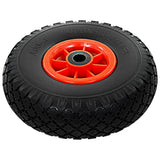 Vidaxl Hand Truck Wheels 3.00-4 (260x85) Solide PU 2 PCS
