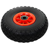 Vidaxl Hand Truck Wheels 3.00-4 (260x85) Solide PU 4 PCS