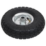 Roues de camion à main Vidaxl 4.10 3,50-4 (260x83) Rubber 4 PCS