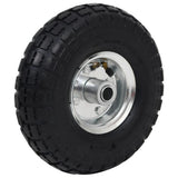 Roues de camion à main Vidaxl 4.10 3,50-4 (260x83) Rubber 4 PCS