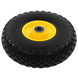 Vidaxl Hand Truck Wheels 3.00-4 (260x85) Solide PU 2 PCS
