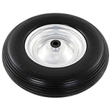 Vidaxl Wheelbarrow Roue avec essieu 4,00-8 390 mm PU solide